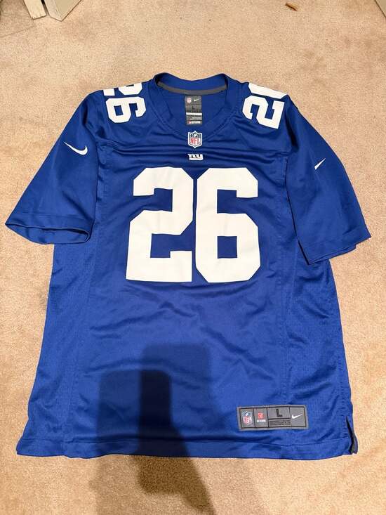 Nike Other - Nike New York Giants Saquon Barkley #26 NFL Game Home Jersey (i)